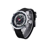 ราคา WEIDE นาฬิกาข้อมือผู้ชายจอ LCD สายยาง รุ่น SPORT 3 SERIES - สีดำ #192 (592325279)