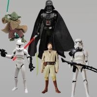 ราคา โมเดลฟิกเกอร์ อนิเมะ Star Wars Darth Vader Obi-Wan Kenobi Stormtrooper ข้อต่อขยับได้ (16198650974)