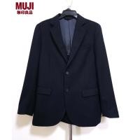 ราคา MUJI เสื้อสูท สีกรม อก 41 นิ้ว มือสอง (25745981502)
