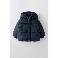 ราคา [zara Aut] เสื้อแจ็คเก็ตมีฮู้ดแบบหนา (41458812936)