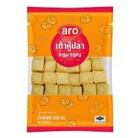 ราคา เอโร่ เต้าหู้ปลา 1 กก. (ARO Frozen Fish Tofu 1 kg) (26388228807)