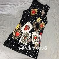 ราคา มินิเดรส งานป้ายmuse ลายไพ่ (7202450437)