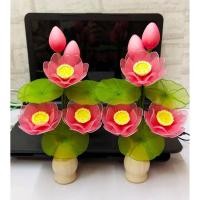ราคา ดอกบัวจากผ้าใยบัว สนใจสั่งได้นะครับ (6504978242)