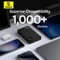 ราคา Baseus Adaman Power Bank 24,000mAh140W จอดิจิทัล ชาร์จสีดําแบบรวดเร็วด้วย Type-C ถึง Type-C 240W (4V/5A)s (25856285551)