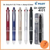 ราคา Pilot Dr. Grip 4+1 with 0.7mm Ballpoint pen and 0.5mm Mechanical Pencil (43600515897)
