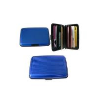 ราคา Wallet กล่องอลูมิเนียม ใส่บัตรเครดิต นามบัตร (น้ำเงิน) (88477516)