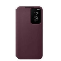 ราคา New Galaxy S22 Smart Clear View Cover Burgundy Samsung Official case (25184876060)