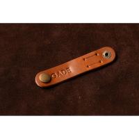 ราคา (แทน)ที่เก็บสายชาร์จ สายรัดหูฟัง หนังแท้ ตอกชื่อฟรี (9807076390)