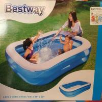 ราคา สระน้ำเป่าลม สี่เหลี่ยม by bestway (921736525)