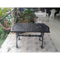 ราคา โต๊ะสนามกลางแจ้ง อัลลอยด์ สีดำด้าน เฟอร์นิเจอร์สนาม เฟอร์นิเจอร์กลางแจ้ง ชุดโต๊ะกาแฟ โต๊ะทานอาหาร ไม่ขึ้นสนิม (19472024761)