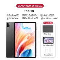 ราคา แท็บเล็ต Android Blackview Tab 18 LTE พร้อมจอแสดงผล HD + 2.4K HD + 12, แบตเตอรี่ 8800mAh, MediaTek Helio G99 (24775885037)
