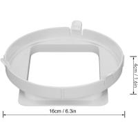 ราคา ขั้วต่อท่อท่อไอเสีย, ขั้วต่อท่อท่อไอเสียเครื่องปรับอากาศ, อินเทอร์เฟซท่อไอเสียสี่เหลี่ยมแบบพกพา, ติดตั้งง่าย, ชิ้นส่วนเครื่องปรับอากาศ, สําหรับ Midea 1P KY35 Mobile Air Condi (43617572992)