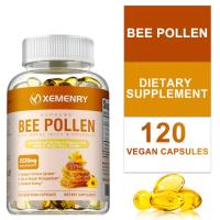 ราคา Xemenry Premium Bee Propolis Royal Jelly & Pollen Capsules พร้อมสารสกัดจากพริกไทยดําสําหรับการสนับสนุนภูมิคุ้มกัน, เพิ่มพลังงานและสารต้านอนุมูลอิสระ, อาหารเสริมเพื่อสุขภาพจากธรรมชาติ (29033309536)