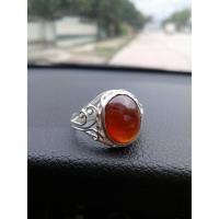 ราคา แหวนเงินแท้ พลอยโกเมนแท้ สีน้ำตาลอมส้ม (382521564)