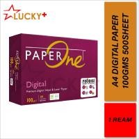 ราคา Paperone A4 กระดาษดิจิตอล 100gsm 500s ( 1 Ream ) กระดาษ A4 / Kertas A4 / กระดาษเครื่องถ่ายเอกสาร (27200076813)