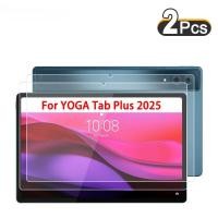 ราคา Lenovoyoga 2 ชิ้น 999D Full Cover HD ฟิล์มกระจกนิรภัยใสสําหรับ Lenovo โยคะสมาร์ทแท็บ 5 Plus Pad Pro 10.1 12.7 13 นิ้ว Anti-Fingerprints Anti Blue Light แท็บเล็ตป้องกันหน้าจอ (26483036736)