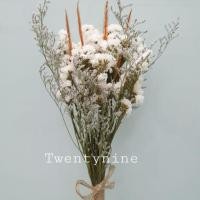 ราคา ดอกสแตติส+ดอกแคสเปียจัดช่อ #ดอกไม้แห้ง #ช่อดอกไม้ #ดอกไม้จัดช่อ(คละสีได้) (3616030817)