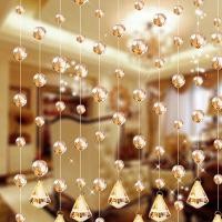 ราคา ผ้าม่านลูกปัดคริสตัลสายตกแต่งหน้าต่างหรูหรา[JD] (44158532119)