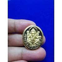ราคา พระพิฆเนศกรมศิลปากรปี2547 เนื้อโลหะชุปทอง (3356275529)