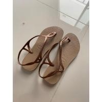 ราคา HAVAIANAS รองเท้าแตะผู้หณิงแท้ [มือสอง] (25636952420)