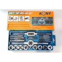 ราคา ร้านไทย KONY ชุดต๊าปเกลียว 20 ชิ้น ขนาด 3-12 MM ต๊าปเกลียวนอก-เกลียวในได้ KN-D001 (28340097158)