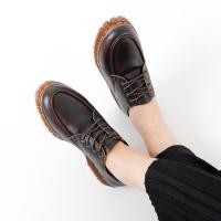 ราคา CODE M84P Docmart รองเท้าติดเข็มกลัดสายหนังผู้หญิง (43314614774)