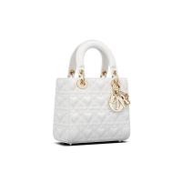 ราคา Dior/รูปแบบใหม่/รูปแบบ Cannage/รูปแบบรูปหัวใจ/กระเป๋าสะพาย/กระเป๋าถือ/ของแท้ 100% (26377753486)