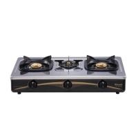 ราคา ‼️ส่งด่วน‼️เตาแก๊ส3หัว รินไน Rinnai RI-603E หน้าเตาสแตนเลส หัวเตาทองเหลือง (1855558335)