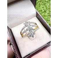 ราคา แหวนเพชรดอกพิกุล ( มือสอง หลุดจำนำ สภาพใหม่ ) (12385134035)