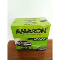 ราคา แบตเตอรี่AMARON แบตแห้ง HILIFE 55B24 Lใช้กับ civic2008-2017 HRV mazda2 swift (4394479404)