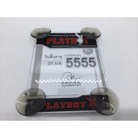 ราคา จุ๊บ พรบ. กรอบป้ายใส่พรบ. ทะเบียนรถยนต์ ที่ใส่พรบ. แผ่นใส่ป้ายทะเบียนรถ ซองใส่ป้ายทะเบียนรถลาย playboy (4476759839)