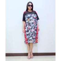 ราคา เดรสลายทหาร ผ้ารู (Size สาวอวบ) (13308393589)