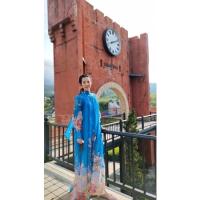 ราคา เดรสน้ำเงินยูนิคอน poonyisa (22500307095)