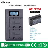 ราคา Palo แบตเตอรี่กล้อง NP-FZ100 แบตเตอรี่สําหรับ Sony A6600 A9 A9 II A7 III A7R III A7R V A7 IV A7R IV A7S III ZV-E10 II (24037862487)