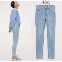 ราคา กางเกงยีนส์ทรงสกินนี่ แบรนด์ H&M (25550199408)