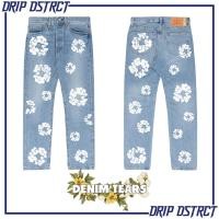 ราคา (พร้อมส่ง) กางเกงยีนส์ Denim Tears Levi’s 501 Jeans Wreath Light Wash ของแท้ (26816862983)