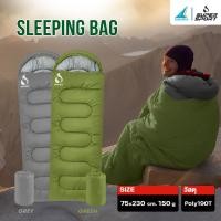 ราคา SUPER SPORT Collection ถุงนอน แคมป์ปิ้ง แบบพกพา พับเก็บได้ SUP SleepingBag ch 4in1 Poly 190T (1050) (40000277720)