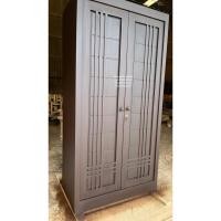 ราคา ตู้เสื้อผ้าไม้สักแท้ขนาดยาว1มสูง2มลึก60ซมสีโอ๊ควอลนัท (44414901589)