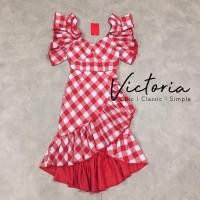 ราคา เดรสงานป้าย Victoria มือหนึ่งป้ายห้อย ไซด์ L (6359100008)