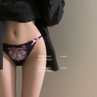 ราคา ซอสเหมียวนุ่ม * ต้นฉบับแมวน่ารักกางเกงลายการ์ตูน2024สไตล์ใหม่สบายสาวหวานกางเกงลูกไม้เซ็กซี่ทอง (28456501665)