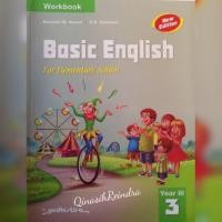 ราคา WorkBook Basic English SD class 3 New Edition (27215835342)