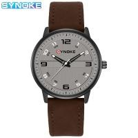 ราคา Synoke นาฬิกาข้อมือควอตซ์แฟชั่น หน้าปัดทรงกลม สไตล์นักธุรกิจ สําหรับบุรุษ (25400258219)