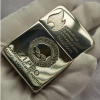 ราคา Zippo Z1941 Replica เบาฮาร์เลย์โล่สีขาวทองแดงแข็งแกะสลักเครื่องบินทหาร windproof น้ำมันก๊าดแฟน DIY (43101749383)