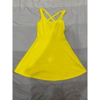 ราคา [ส่งต่อ] Mini dress H&M เดรสสั้น ผ้ายืด สีเหลือง ไซส์ S (29584212242)