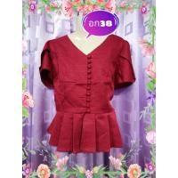 ราคา เสื้อไหมม่อน​ลาว​ เสื้อไหมลาว​รอบอก38 (4286265307)