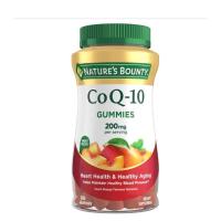 ราคา เยลลี่ Nature's Bounty CoQ10 200 mg Gummies Peach Mango 60 เม็ด (9107381877)