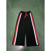 ราคา กางเกงวอร์ม ขายาว สไตล์เกาหลี เอวสม็อค สีดำ แถบแดง ขาว (741448421)