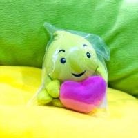 ราคา น้องอุ่นใจ : ตุ๊กตาน้องอุ่นใจ 5” (นิ้ว) ถือหัวใจสีชมพู (3628844844)