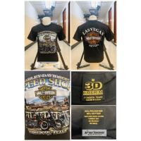 ราคา เสื้อยืดผู้ชาย เสื้อฮาเลย์ (harley davidson) ป้าย 3D EMBLEM ผ้าบาง50/50 เสื้อผ้า เสื้อวินเทจ (9315681597)
