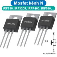 ราคา N-channel Mosfet IRF740 / IRF3205 / IRF460 / IRF540 / IRF530...พิน (27887981619)